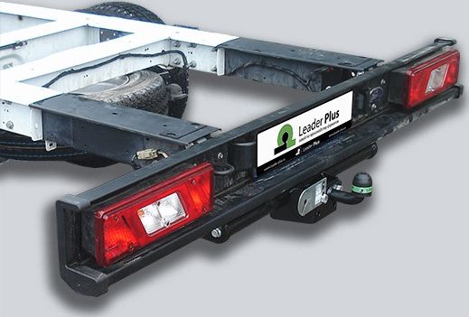 Фаркоп Лидер-Плюс для Ford Transit (шасси) 2014-2026. Фланцевое крепление. Артикул F123-FC