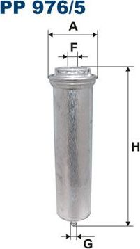 Топливный фильтр Filtron. Артикул PP 976/5