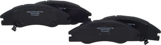 Тормозные колодки Zentparts. Артикул Z07704