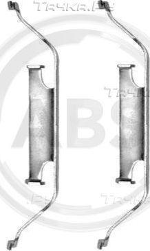 Комплектующие тормозной колодки ABS. Артикул 1096Q