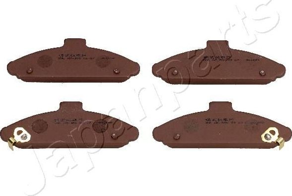 Тормозные колодки Japanparts передние для Hyundai Scoupe 1990-1992. Артикул PA-337AF