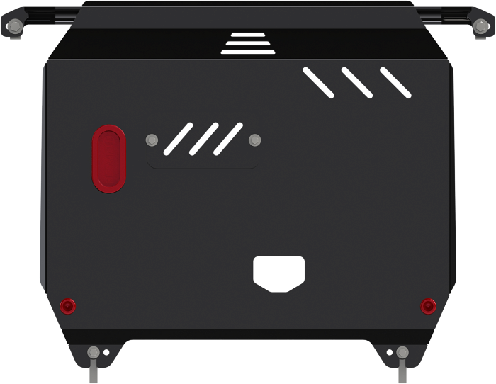 Защита Шериф (2 мм) для картера и КПП Kia Rio III 2011-2017. Артикул 2907