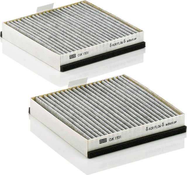 Салонный фильтр Mann-Filter для Renault Espace II 1996-1996. Артикул CUK 1931-2