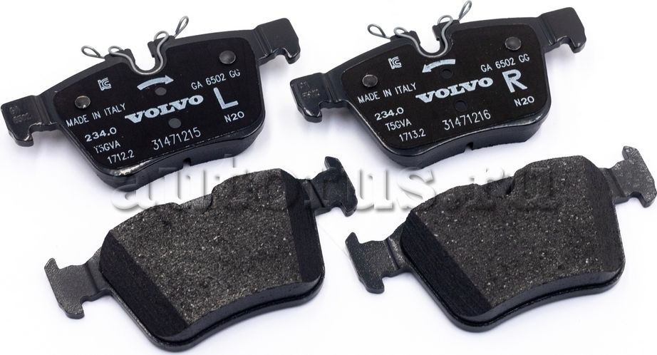 Тормозные колодки Volvo. Артикул 31471265