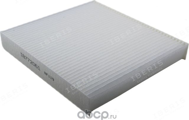 ФИЛЬТР САЛОННЫЙ NISSAN ALMERA(N16) 00>/ALMERA TINO 02>/PRIMERA(P12) 02-07 (Iberis). Артикул IB772061 