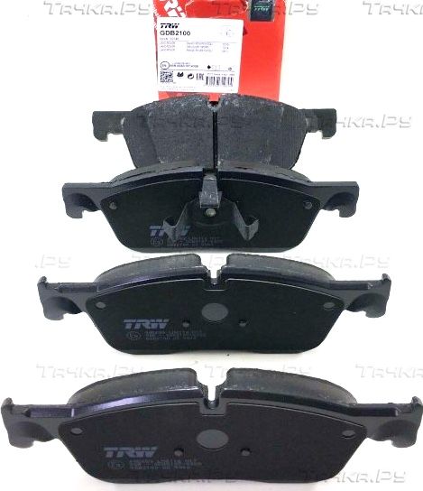 Тормозные колодки TRW передние для Land Rover Range Rover Evoque I 2011-2018. Артикул GDB2100