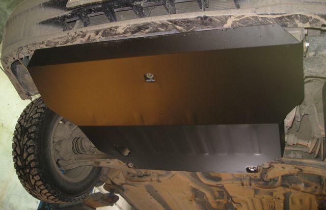 Защита Alfeco для картера и КПП Nissan Sunny B14 2WD 1994-1998. Артикул ALF.15.40