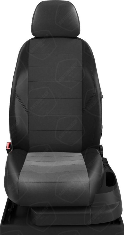 Чехлы Автолидер на сидения для Renault Duster II 2021-2026, цвет Черный. Артикул RN22-0306-KK2