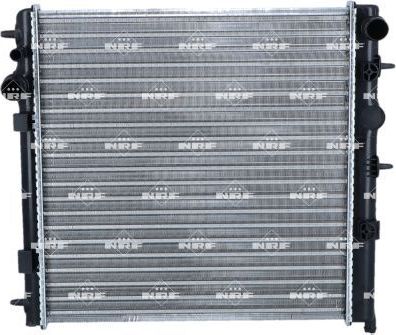 Радиатор охлаждения двигателя NRF (алюминий). Артикул 50447A