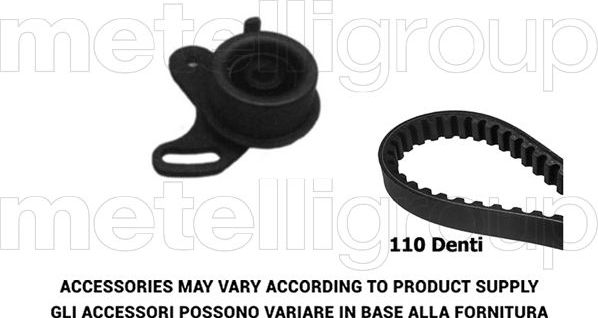 Ремень ГРМ с роликами (комплект) Graf для Hyundai Getz I 2002-2005. Артикул TP373