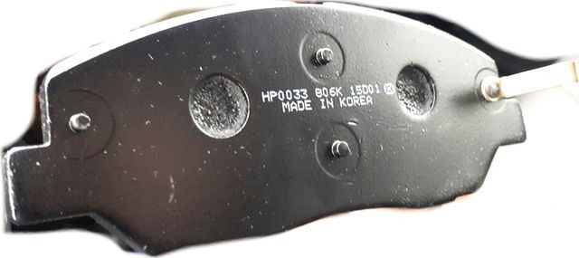 Тормозные колодки HSB передние для Kia Sorento II 2009-2026. Артикул HP0033