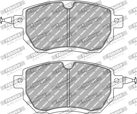 Тормозные колодки FERODO RACING DS2500. Артикул FCP1786H