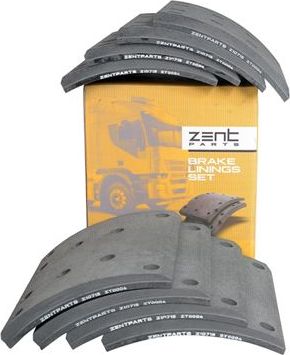 Тормозные накладки Zentparts. Артикул Z10715