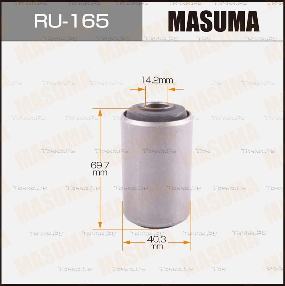 Втулка рессоры Masuma. Артикул RU-165