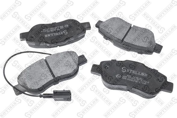 Тормозные колодки Stellox передние для Fiat Stilo 2001-2006. Артикул 000 243B-SX