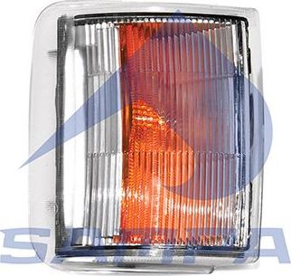 Поворотник (фонарь указателя поворота) Sampa левый для IVECO EuroCargo I, II, III 1991-2015. Артикул 061.092