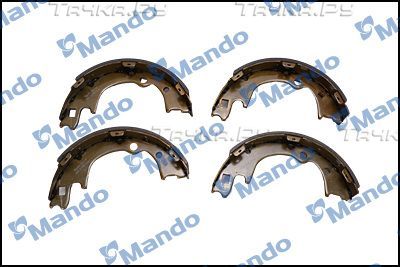 Тормозные колодки Mando задние для Hyundai Porter IV 2006-2026. Артикул MLH18