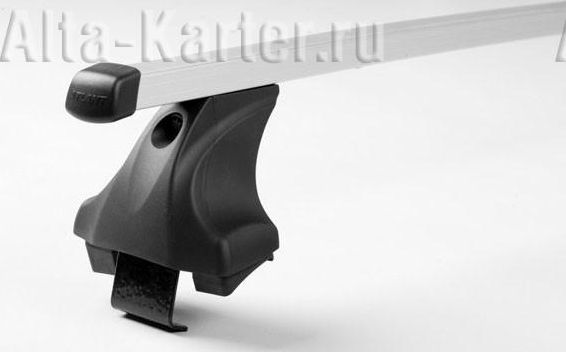 Багажник на крышу Атлант на интегрированные рейлинги для Ford EcoSport II 2014-2025 (Прямоугольные дуги). Артикул 7023+7001+8725