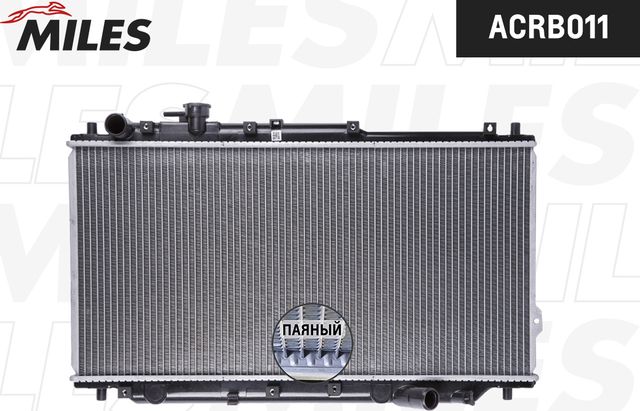 Радиатор охлаждения двигателя Miles для Kia Shuma II 2001-2004. Артикул ACRB011