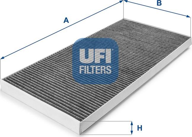 Салонный фильтр UFI. Артикул 54.128.00