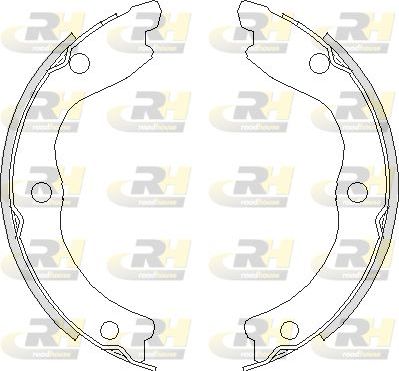 Тормозные колодки (стояночная тормозная система) RoadHouse. Артикул 4736.00