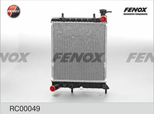 Радиатор охлаждения двигателя Fenox для Hyundai Accent I 1994-2000. Артикул RC00049