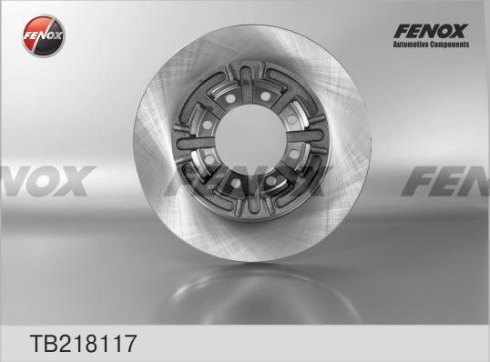 Тормозной диск Fenox задний для IVECO Daily II 1989-1999. Артикул TB218117