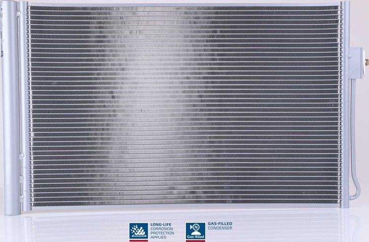 Радиатор кондиционера (конденсатор) Nissens (алюминий). Артикул 940364