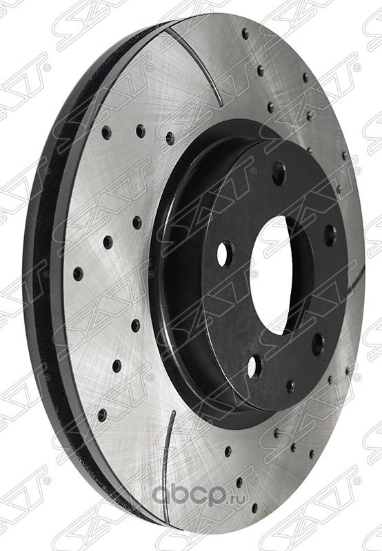 Комплект дисков тормозных передний перфорированные (SAT). Артикул STK01133251APF