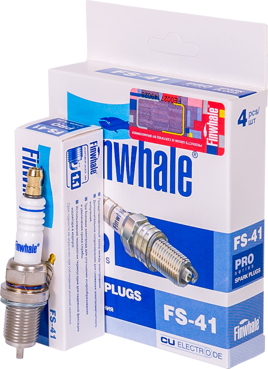 Свеча зажигания Finwhale для Hyundai Trajet I 2000-2008. Артикул FS41