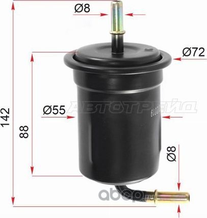 Фильтр топливный KIA SPORTAGE I 2.0 99-04 (SAT). Артикул ST0K08A20490