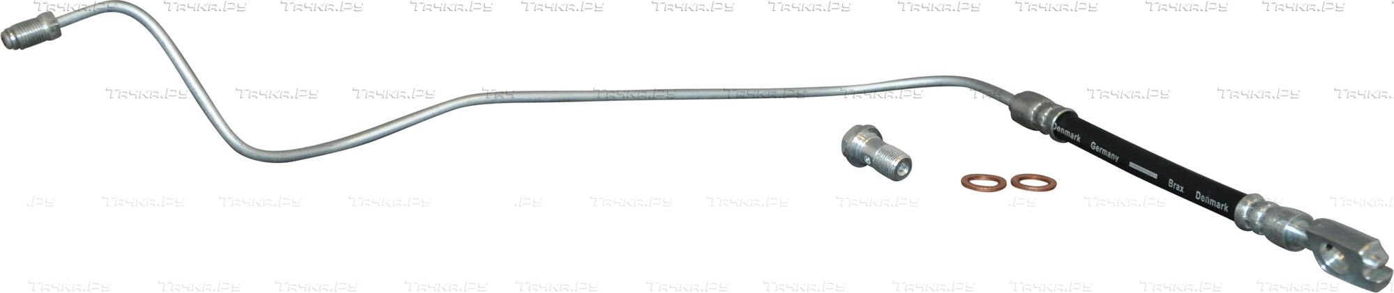 Тормозной шланг JP Group задний левый для Volkswagen Passat B5 1997-2005. Артикул 1161702770