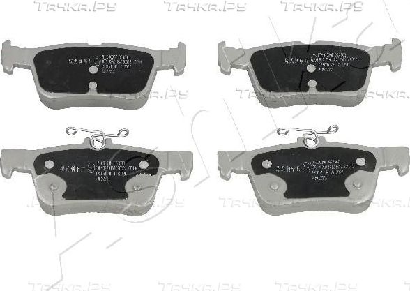 Тормозные колодки ASHIKA задние для Ford Edge II 2015-2026. Артикул 51-00-0303