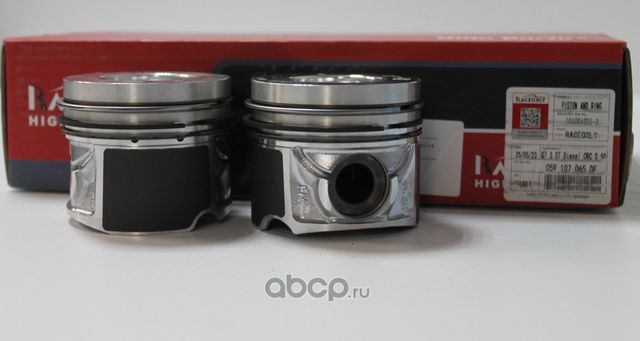 Комплект поршней +0.50 VAG 3.0 TDI CRC 059107065DF (Raceorly). Артикул I01001080