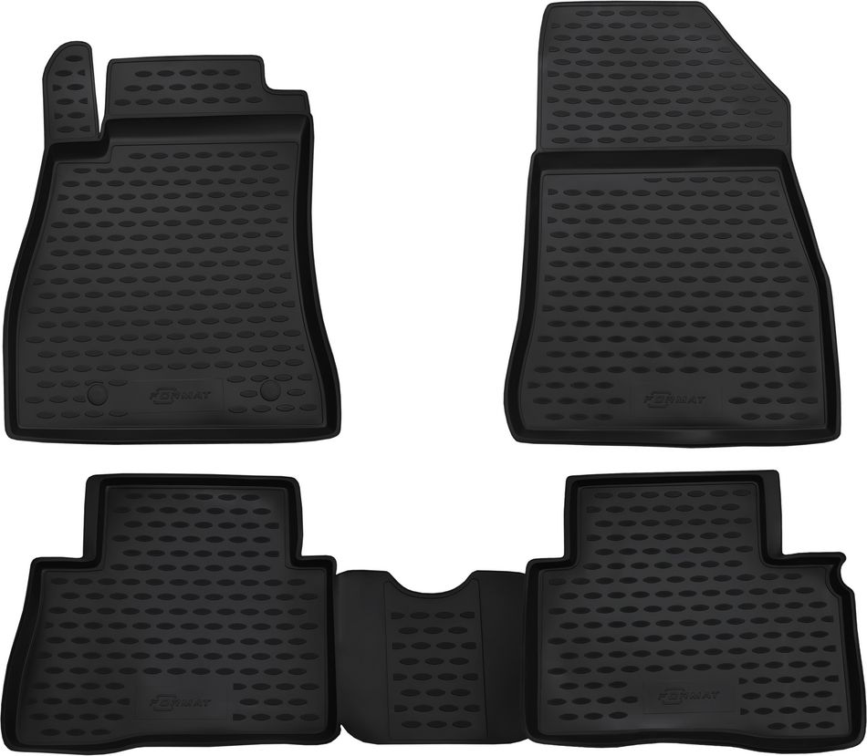 Коврики Format c повышенной износостойкостью для салона Nissan Juke 2014-2026. Артикул FORMAT.CARNIS10044