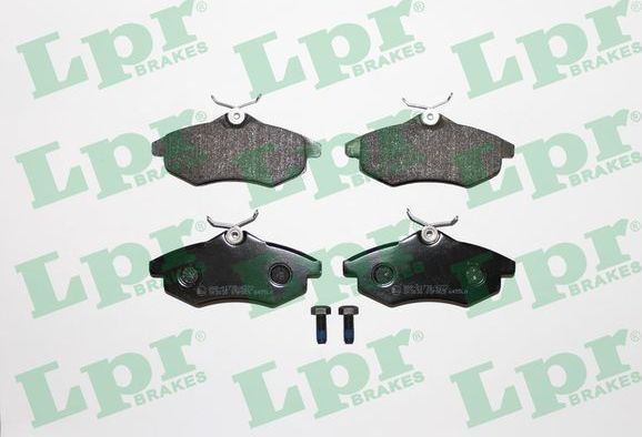 Тормозные колодки LPR передние для Citroen C2 2003-2012. Артикул 05P805
