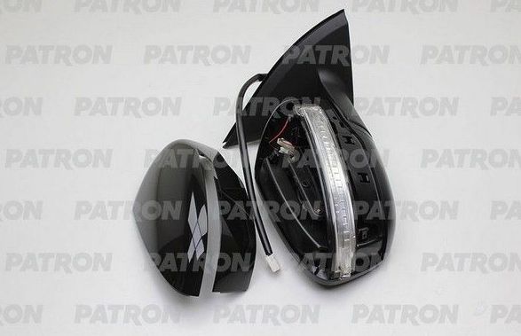 Зеркало боковое Patron правое для Nissan Qashqai II 2013-2026. Артикул PMG2739M04