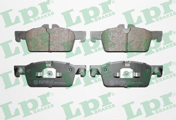 Тормозные колодки LPR. Артикул 05P1626