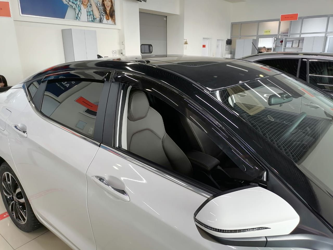 Дефлекторы Cobra Tuning для окон Jac J7 2020-2026. Артикул J30420