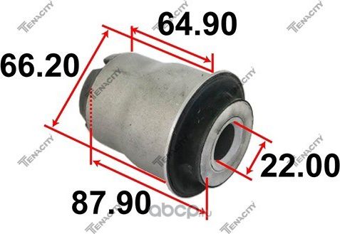 САЙЛЕНТБЛОК ПОДРАМНИКА ПЕРЕДНИЙ (Tenacity). Артикул AAMNI1124