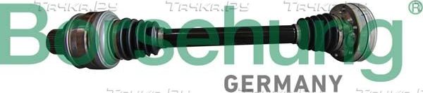 Полуось (привод в сборе, приводной вал) Borsehung задняя левая для Audi e-tron Sportback I 2019-2026. Артикул B10608