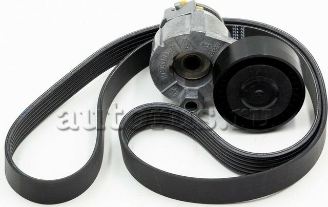 Натяжной ролик (натяжитель) приводного клинового зубчатого ремня Renault. Артикул 117203694R