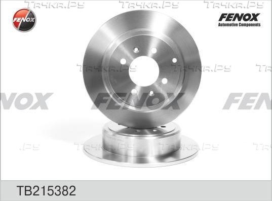 Тормозной диск Fenox. Артикул TB215382