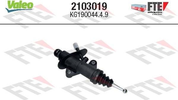 Цилиндр сцепления главный FTE (полимерный материал) для Ford Galaxy I 1995-2006. Артикул 2103019