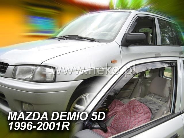 Дефлекторы Heko для окон (передняя пара) Mazda Demio DW 1996-2003. Артикул 23138