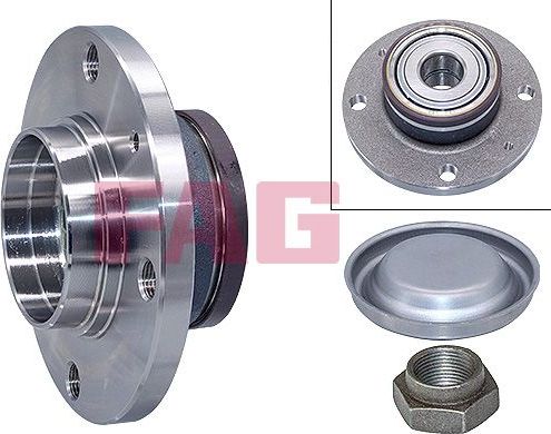 Ступица колеса с интегрированным подшипником Fag. Артикул 713 6400 30