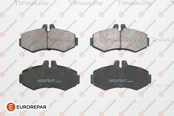 Тормозные колодки Eurorepar. Артикул 1617264580