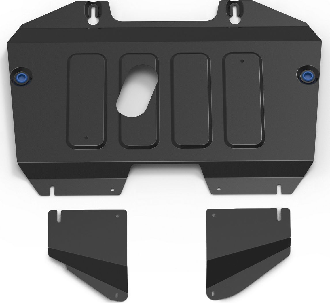 Защита Rival для картера и КПП Toyota Highlander IV U70 2020-2026. Артикул 111.9549.1