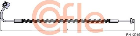 Тормозной шланг Cofle. Артикул 92.BH.KI015