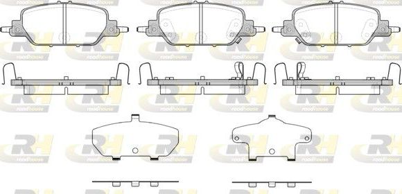 Тормозные колодки RoadHouse. Артикул 21730.02